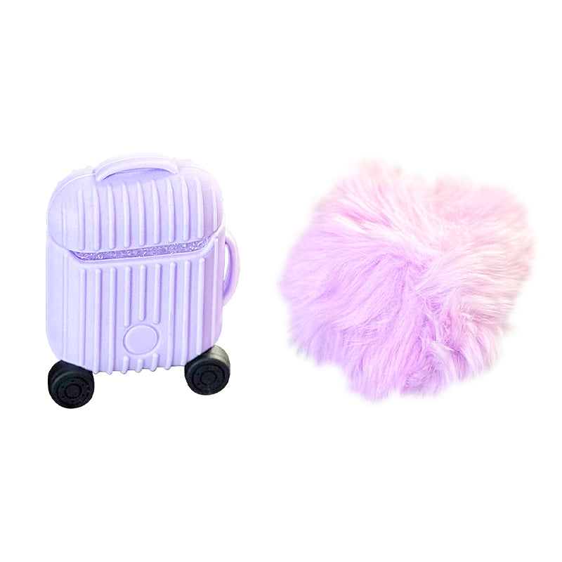 Kompatibel mit Apple, Koffer-AirPods-Hülle Pom Pom Bundle