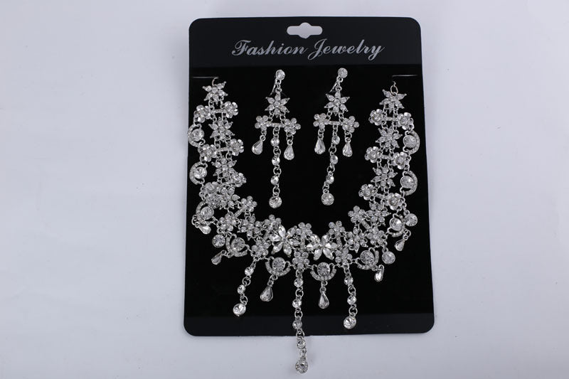 In der neuen Fabrik direkt Braut Brautkleid Hochzeit Halskette roten Anzug Schmuck Zubehör vor Ort