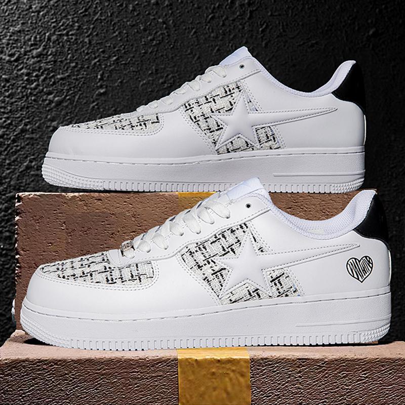 Soft Bottom Breathable Trendy Round Head Thick All-Matching Hong Kong Style