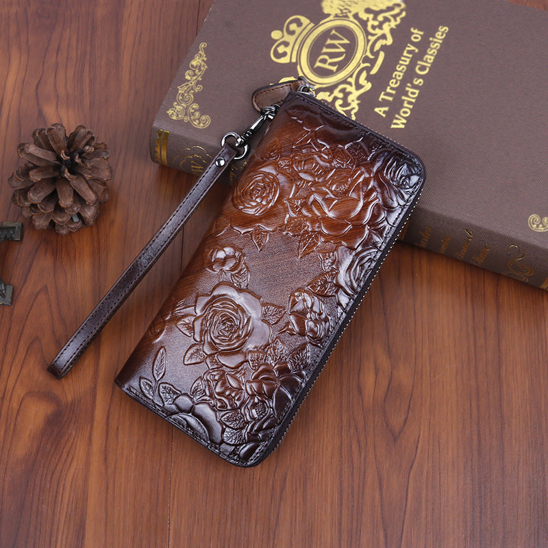 Mode Retro-Stil Lange Damenhandtasche