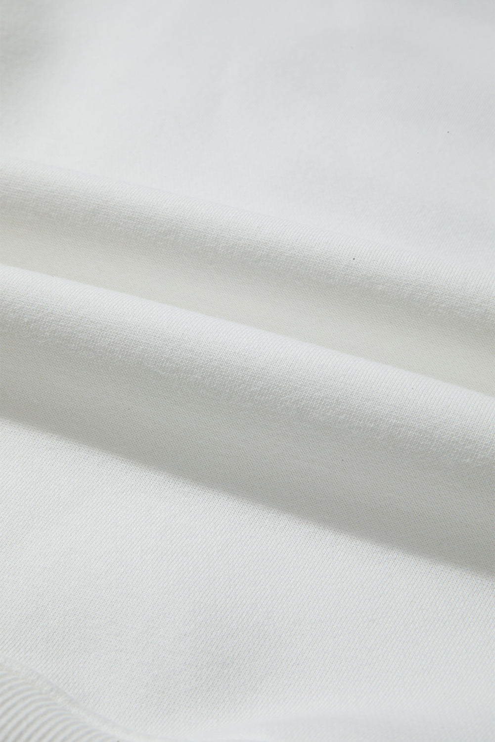 White FARM FRESH PUMPKINS Embroidered Graphic Thanksgiving Holiday Sweatshirt