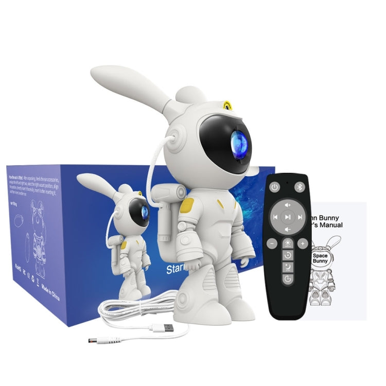 G001 Space Rabbit Sternenhimmel-Projektionslampe Bluetooth-Lautsprecher 2 in 1 Laserlicht, G001 Bluetooth