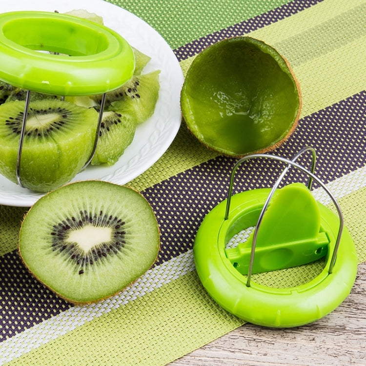 3 Stück tragbarer und spezieller Kiwi-Fruchtschäler aus ABS + Edelstahl, Lieferung in zufälliger Farbe, 3 Stück Kiwi-Fruchtschäler 2