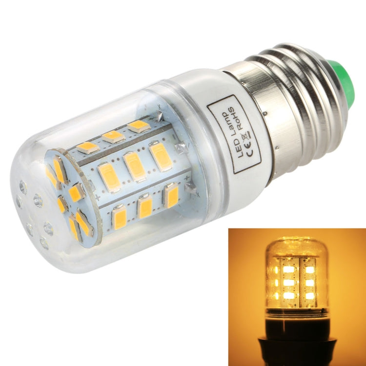 SMD 5730 Energiesparlampe, DC 12-30V, E27 24 LEDs weißes Licht, E27 24 LEDs warmweiß