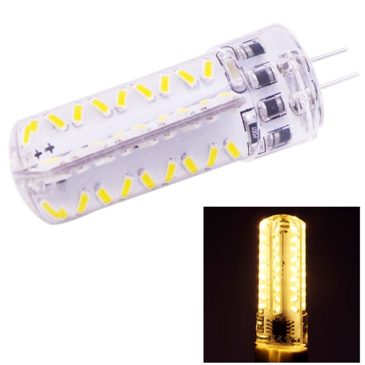 72 LED SMD 3014, Adjustable Brightness, AC 220V, G4 220V White Light, G4 220V Warm White