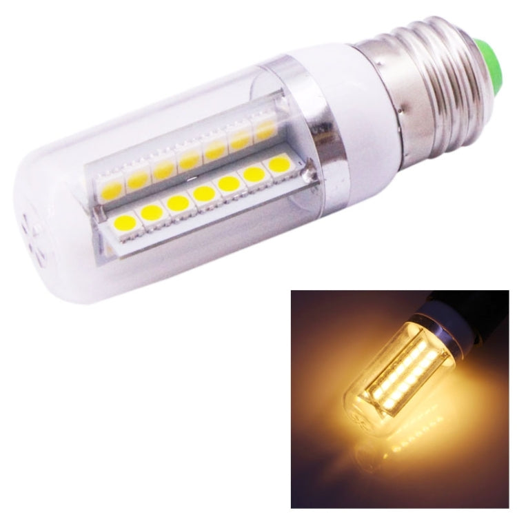 E27 5W Warm White Light 450LM 56 LED SMD 5050 Corn Light Bulb, AC 220V, S-LED-8101W, S-LED-8101WW