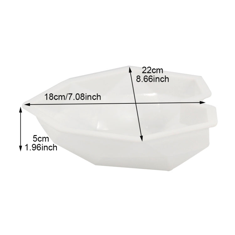 3 Stück Diamant-Liebes-Silikonform zum Selbermachen, Kuchen-Biskuit-Backwerkzeug, Chiffon-Mousse-Dessertform, Diamant-Liebesform