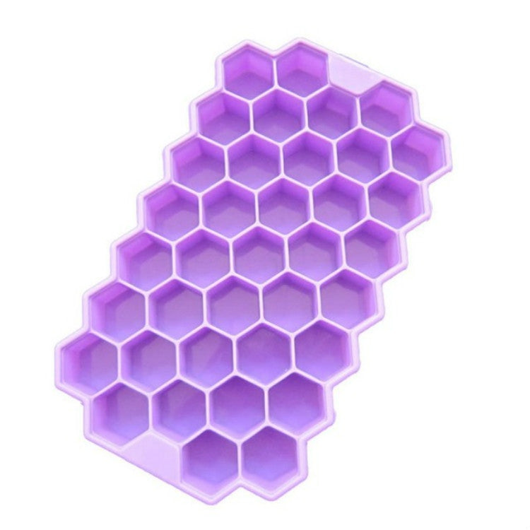 37 Grids Eiswürfel Waben Eismaschine Form DIY Form Popsicle Formen Joghurt Eis Box Kühlschrank Leckereien Gefrierschrank