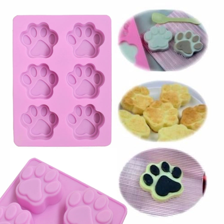 3 PCS Pfotenseife Eis Schokolade Kuchen Silikonform, Seifenform