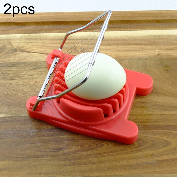 2 PCS Multifunktionale Edelstahl Ei Konserviert Ei Slicer Phantasie Splitter Küche Liefert Ei Schneiden Werkzeuge