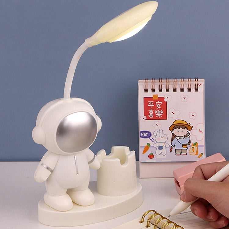 T509 Astronaut Stifthalter-Schreibtischlampe mit Bleistiftspitzerfunktion, T509 Weiß, T509 Pink, T509 Blau