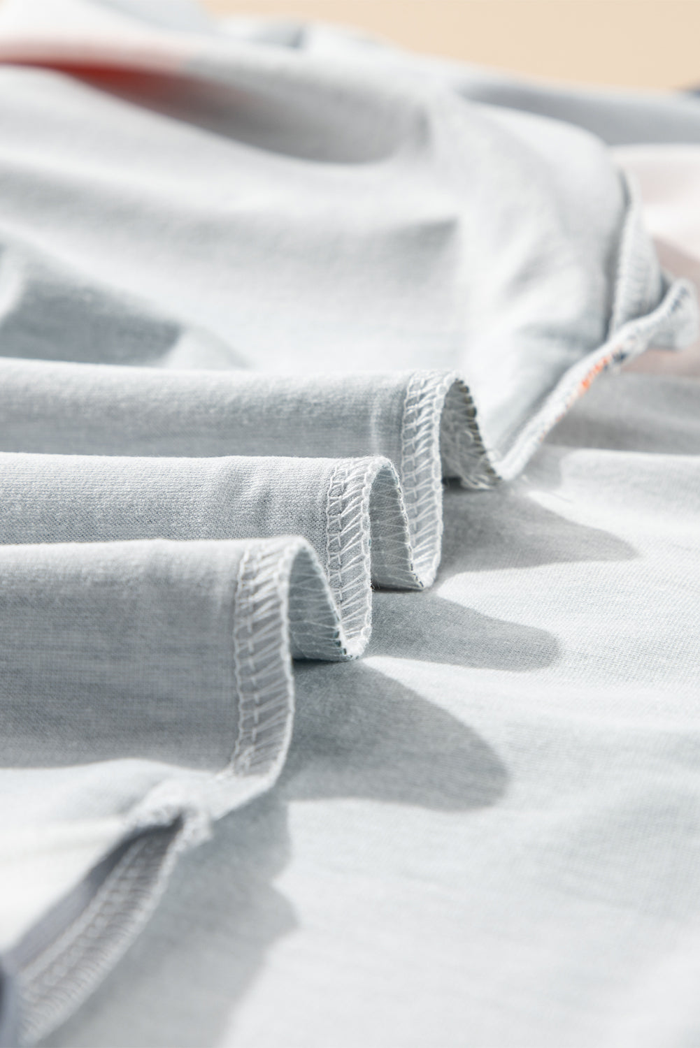 Grün gestreiftes Colorblock-Pullover-Oberteil in Übergröße