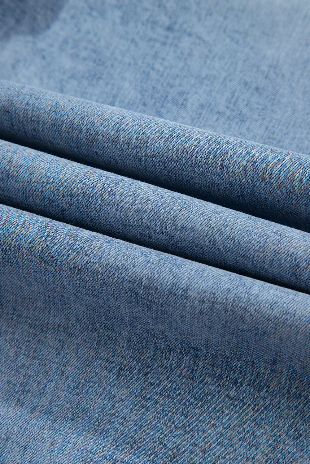 Myosotis Slit Leg High Rise Drawstring Casual Jeans