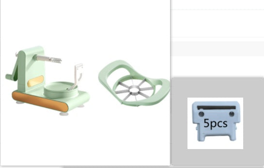Handgekurbelte Multifunktionsschälmaschine