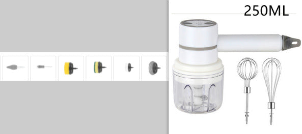 Neu Wiederaufladbare Drahtlose Schneebesen Elektrische Home Mini Handheld Backen