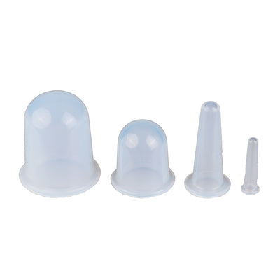 Silicone Cupping Health Hygroscopic Vacuum Set with Roller