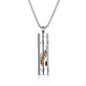 Titanium Steel Aromatherapy Pendant