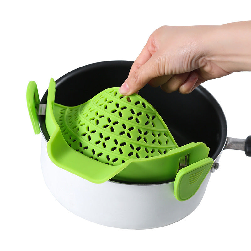 Kitchen Gadgets Silikon-Abflussstopfen für die Topfseite