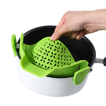 Kitchen Gadgets Silikon-Abflussstopfen für die Topfseite