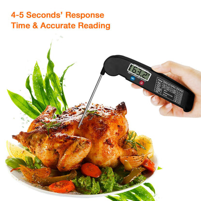 Digital Meat Thermometer: Instant Read BBQ Accessory