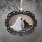 Creative Halloween Ghost Portrait Pendant