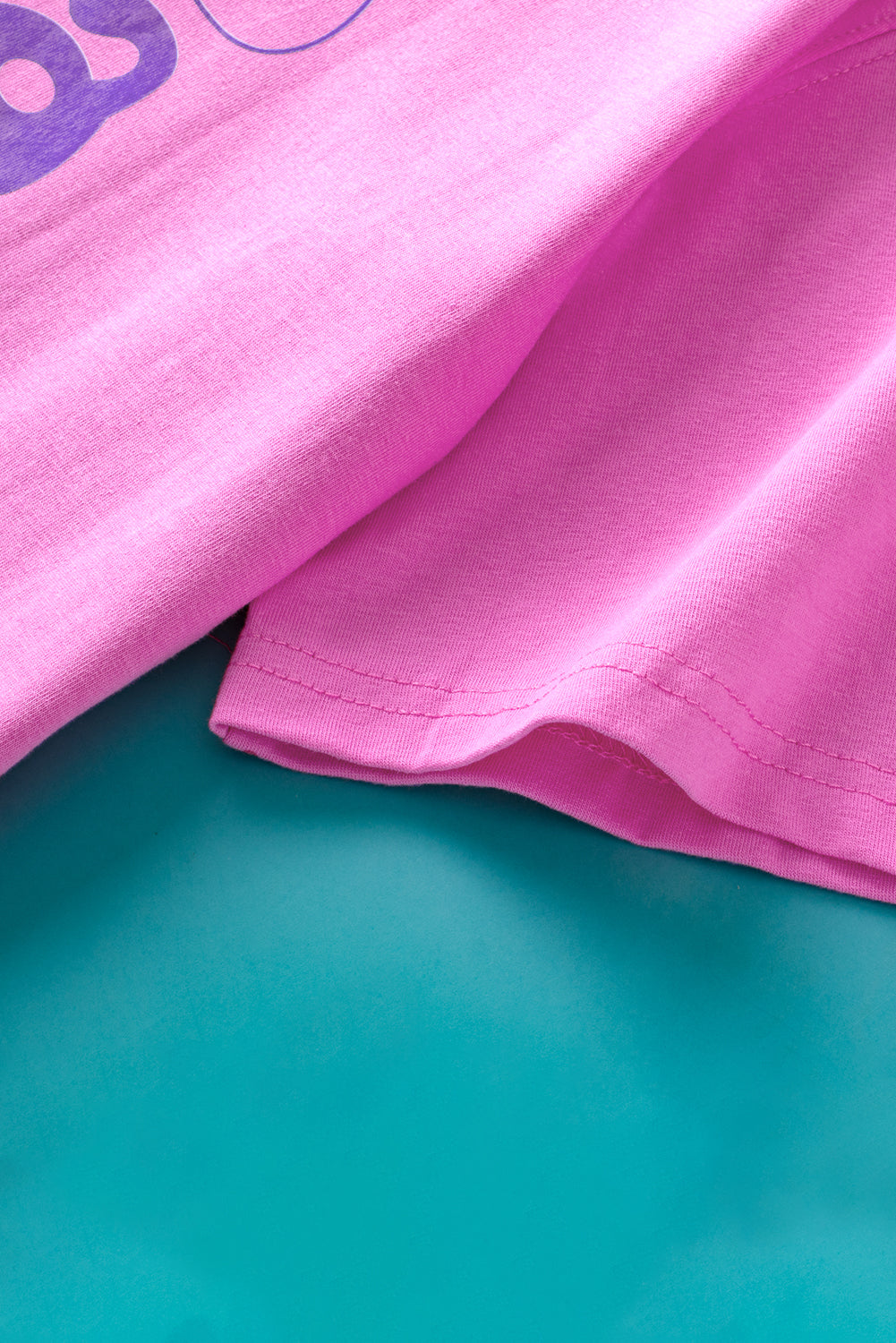 Bonbon MAMA – Oversize-T-Shirt mit Grafik
