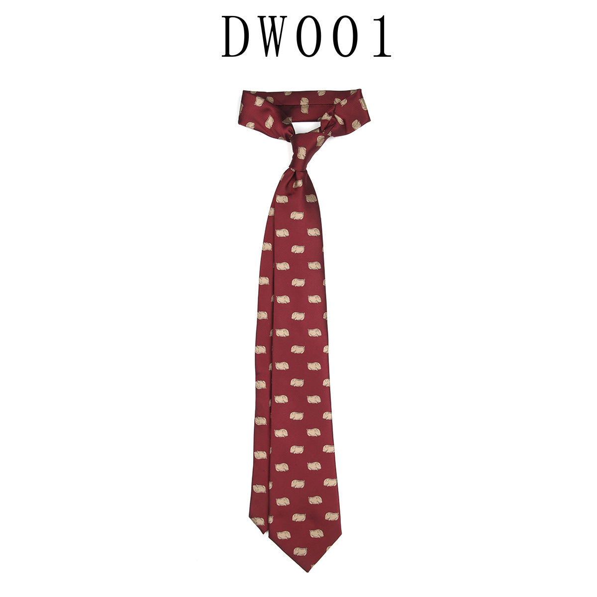 Men's Animal Pattern Tie: Elevate Your Style with Nature-Inspired Elegance