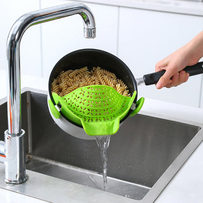 Kitchen Gadgets Silikon-Abflussstopfen für die Topfseite