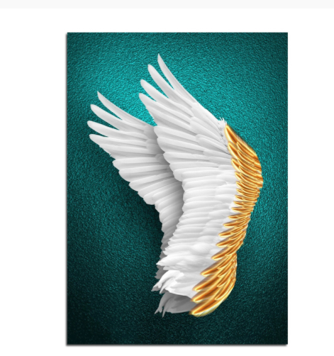 Gold Schmetterling Wand Poster Moderne Leinwand Malerei Kunst Korridor Wohnzimmer Schlafzimmer Dekor 