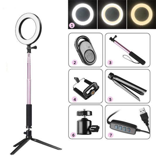 Kompatibel mit Apple, Stativ-Fülllicht, Live-Halterung, Beauty-Licht-Set, Ringlicht