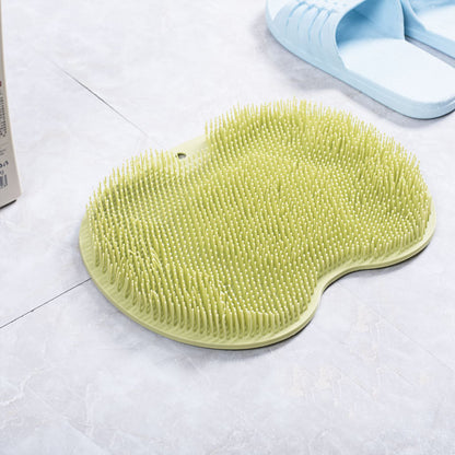 Silicone Massage Bath Brush & Mat
