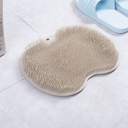 Silicone Massage Bath Brush & Mat