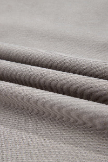 Parchment Aztec Embroidered Western V Neck Sweatshirt