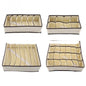 Underwear Storage Box 4-piece Drawer Type