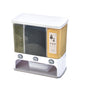 Clear Plastic Wall-Mounted Grain Storage Box