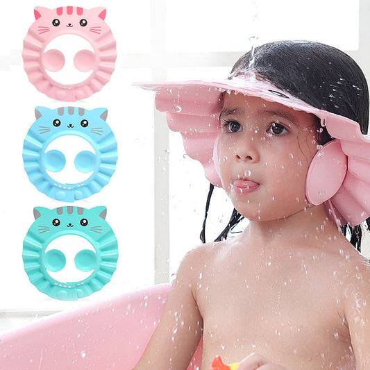 Baby Shampoo Cap with Waterproof Ear Protection: Safe Bathing for Babies