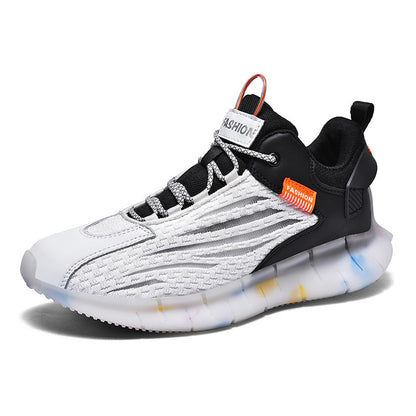 Trendy Breathable Sports Shoes: Lightweight Running Sneakers with Popcorn Design