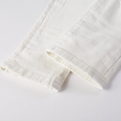 Women's High Street Ripped Stretch Slim Jeans