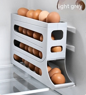 Automatic Egg Roller: Space-Saving Refrigerator Storage