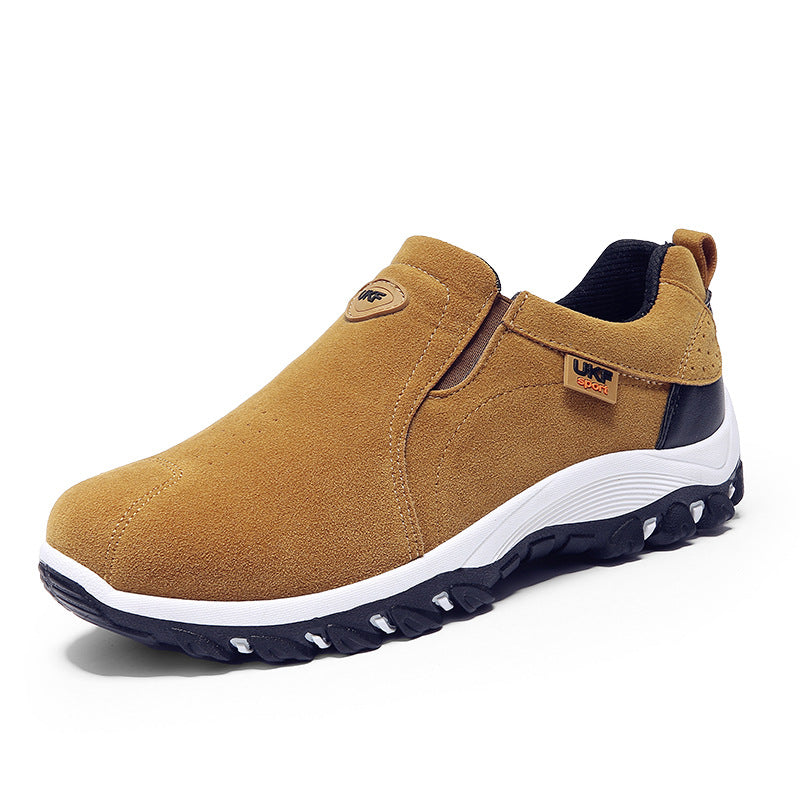 Men's Outdoor Mountain Shoes: Stylish and Comfortable Lazy Shoes