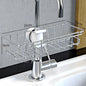 Edelstahl Spüle Lagerung Rack Küche Bad Einstellbare Wasserhahn Seife Dish Drainer Regal Küche Organizer
