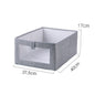 Non-woven folding sundries storage box