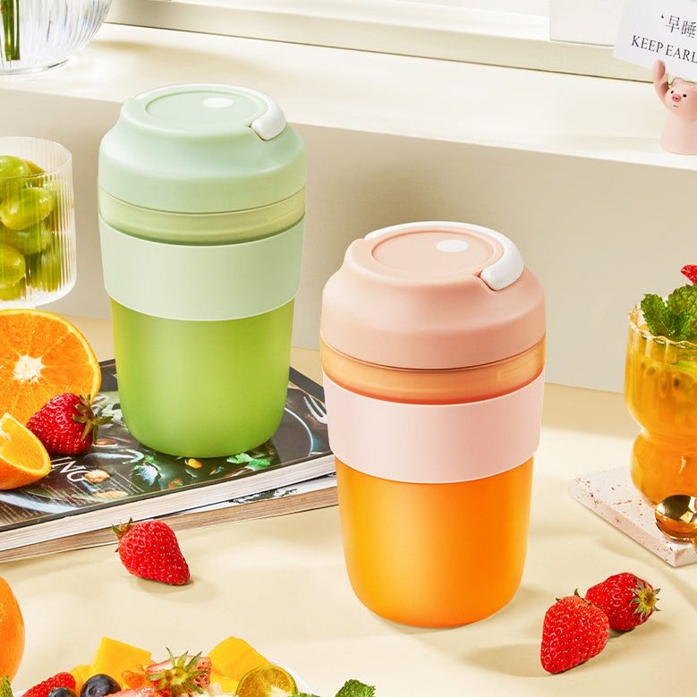 Portable Rechargeable Blender: 400ml Juicer Cup