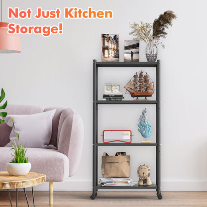 Industrial Metal Kitchen Bakers Rack