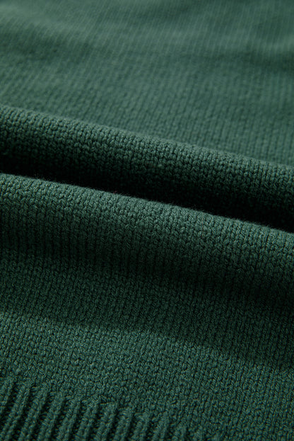 Canton – Offen gestrickte Strickjacke mit überschnittenen Schultern