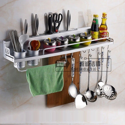 Küche multifunktionale Küchenutensilien, Essstäbchen, Küchen- und Toilettenartikel, Raum Aluminium Werkzeug Wandhalter Fabrik Direktverkauf