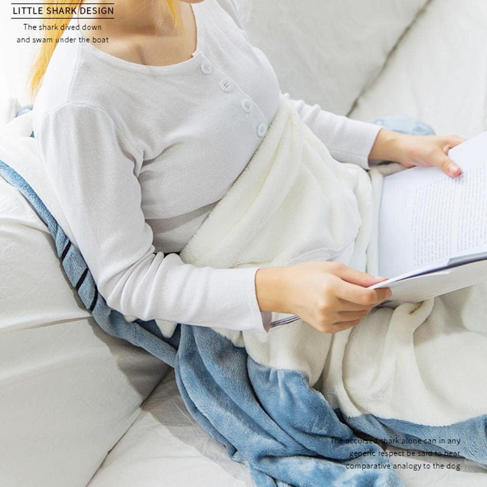 Adult Shark Onesie Blanket: Super Soft Cosy Flannel