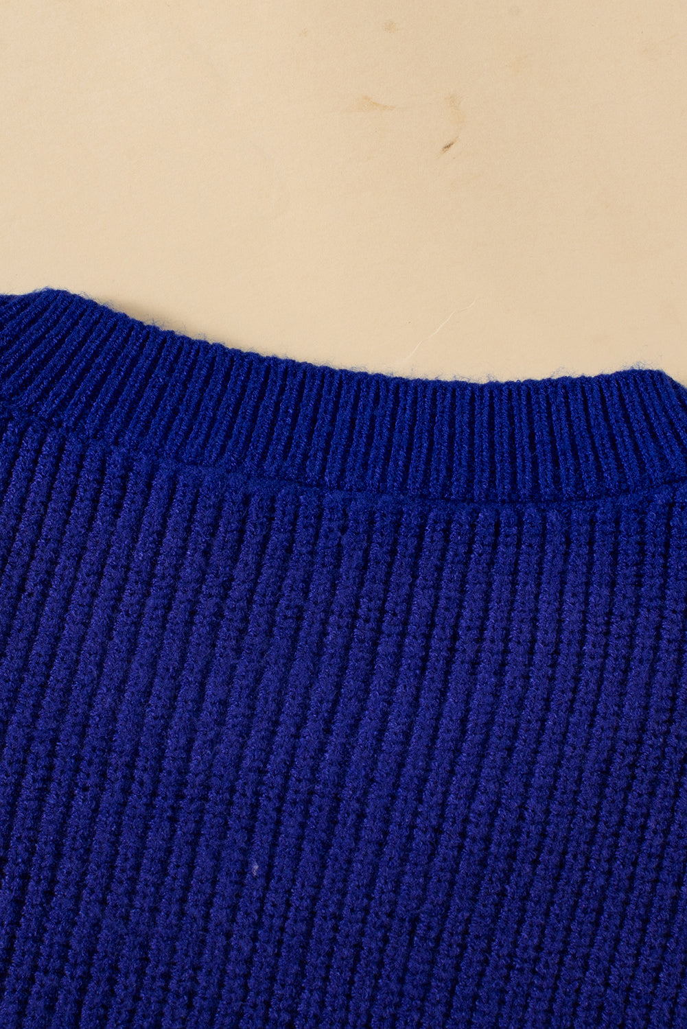 Bluing Sparkling American Flag Knitted Vest