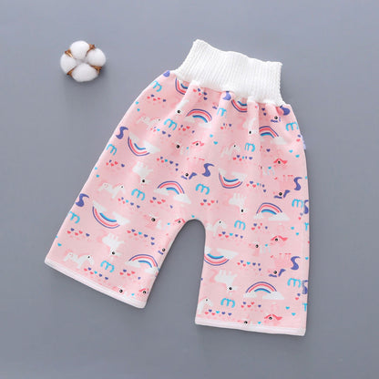 Leak-Proof Cotton Bed Wetting Skirt for Babies
