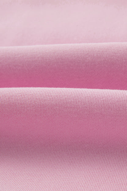 Peach Blossom Merry Every Thing Tinsel Slogan Sweatshirt